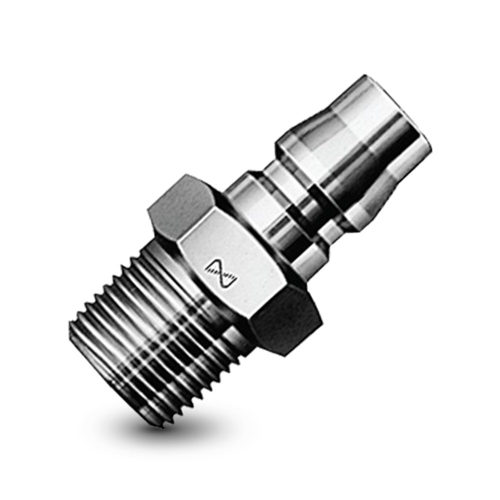 NITTO ข้อต่อสวมเร็ว สวมสาย 30PM เกลียว 3/8" NITTO KOHKI คอปเปอร์ลม