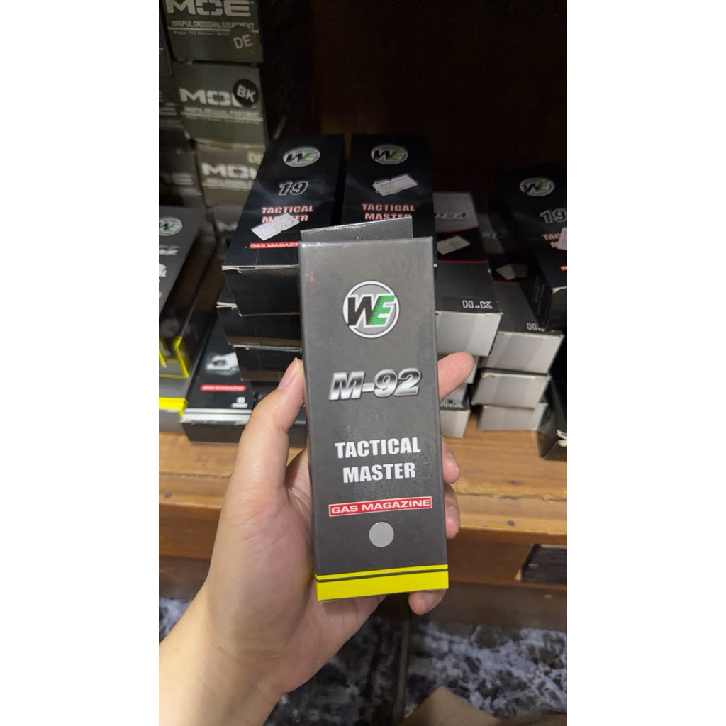 BB แม็ค WE M92 สีดำ/สีเงิน