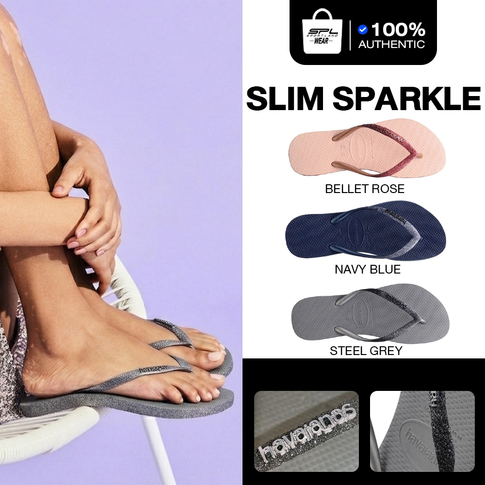 Havaianas Collection รองเท้าแตะ รองเท้าหูหนีบ สำหรับผู้หญิง CR Sparkle 4146093 (1290)