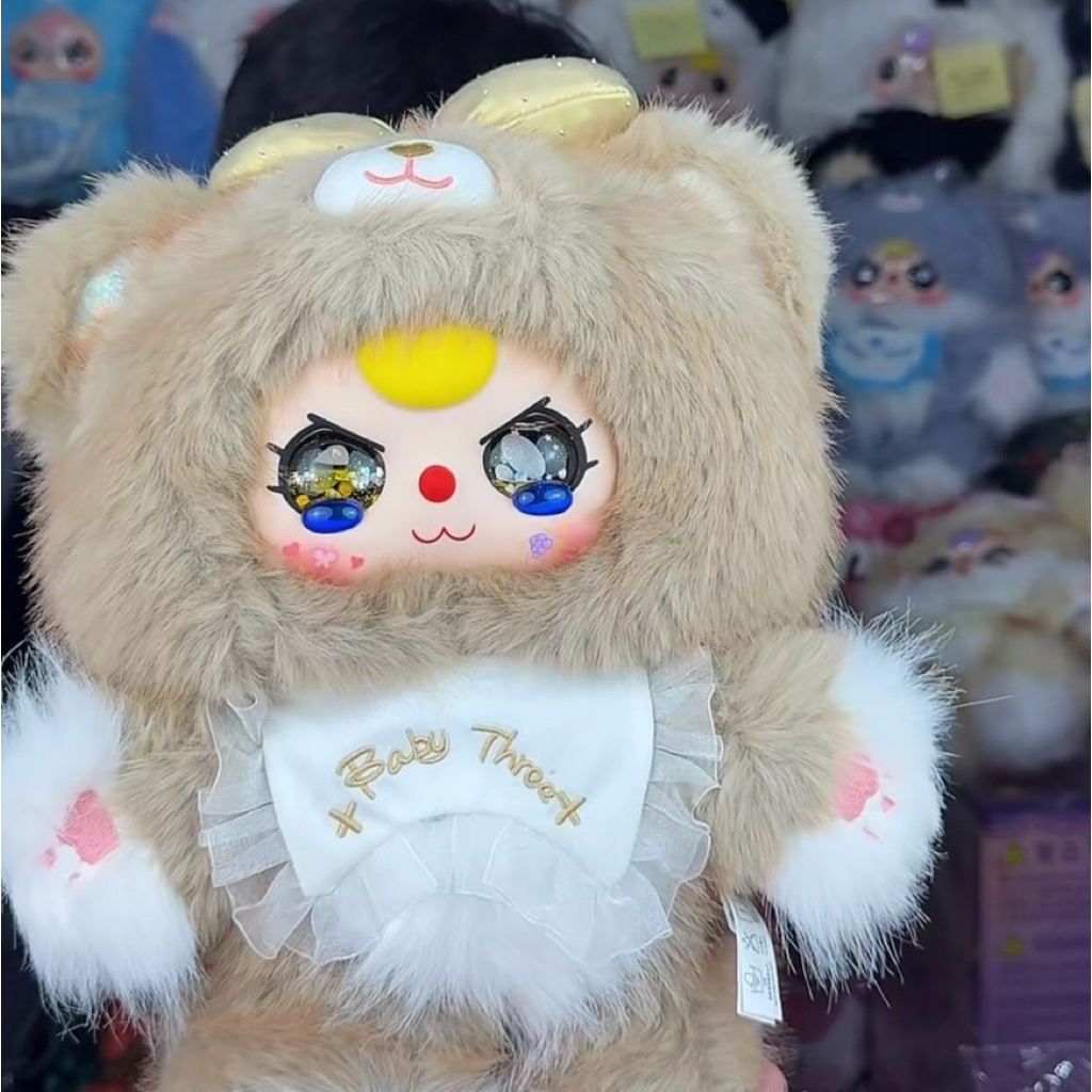 [แบบระบุตัว] Baby Three 400% Rabbit Town Series Plush Doll