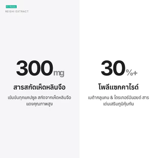 Hi-Balanz Reishi Extract สารสกัดจากเห็ดหลินจือ 1 กล่อง 30 แคปซูล