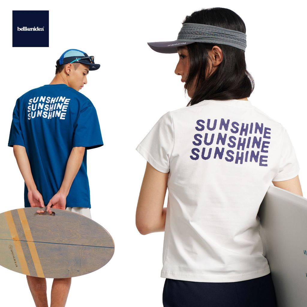 BELLKEN SUNSHINE TEE เสื้อโอเวอร์ไซส์ เสื้อทรงครอป ผ้า ICE FABRIC ใส่สบาย ระบายความร้อน กันUV