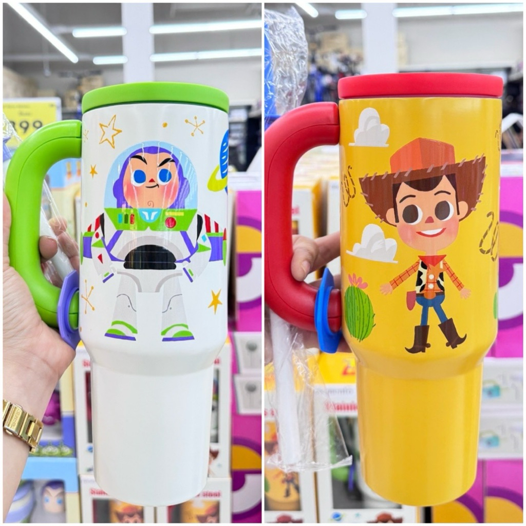 (พร้อมส่ง) Momento x Disney toy story แก้วน้ำสเตนเลส ทอยสตอรี่ 1200 มล. เก็บความเย็น ลิขสิทธิ์แท้ งานโลตัส แท้ ดิสนีย์