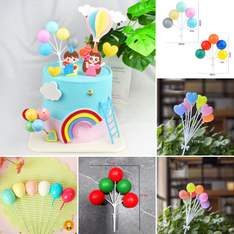 🎈🎈ลูกโป่งตกแต่งเค้ก โมเดลลูกโป่ง Balloons🎈🎈// 🛒สินค้าพร้อมส่งจากไทย🇹🇭🇹🇭นะคะ🛒