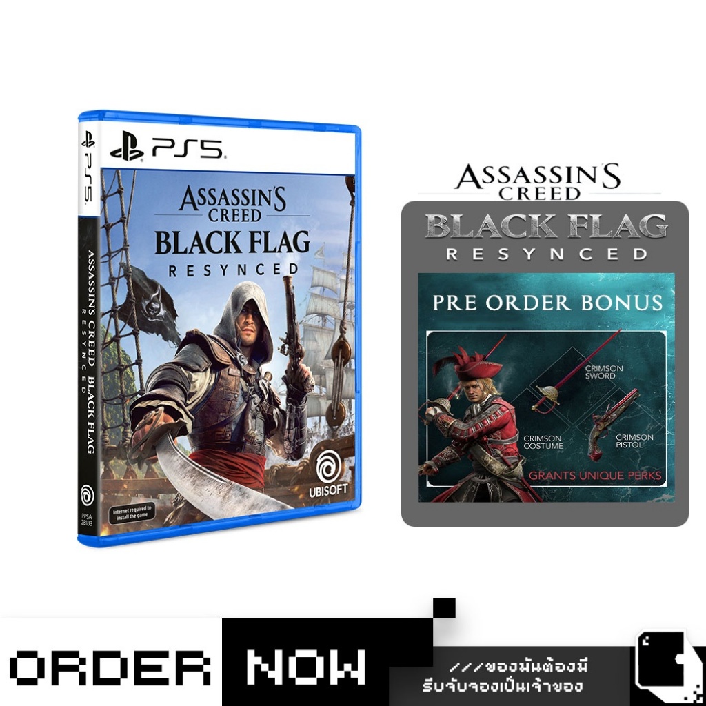 พร้อมส่ง | PlayStation™ PS5 Assassin's Creed Black Flag Resynced (By ClaSsIC GaME)