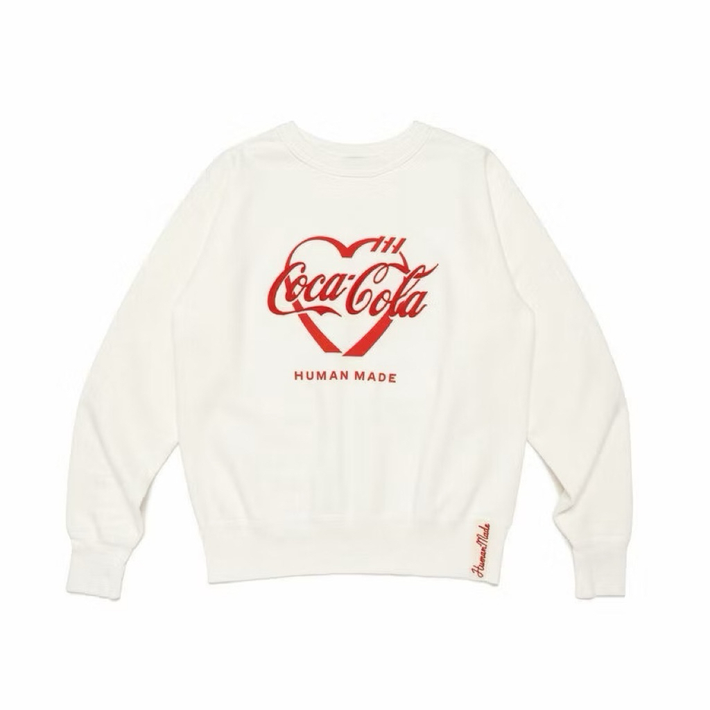 [พร้อมส่งของแท้💯] เสื้อ Human Made Coca-Cola 🔺SWEATSHIRT🔺 Size L