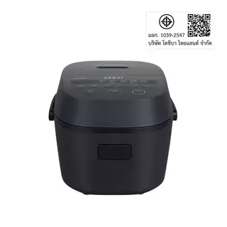 TOSHIBA หม้อหุงข้าว DIGITAL รุ่น RC-18DRVTH(H) ความจุ 1.8 ลิตร (สีดำ)