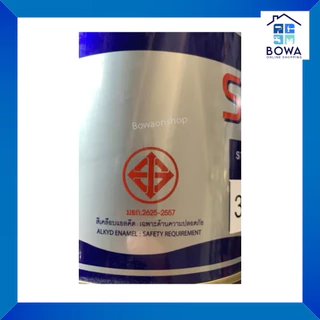 รวมสีน้ำมัน SEACO Synthetic enamel high gloss ขนาด 0.9 ลิตร | Bowaonshop