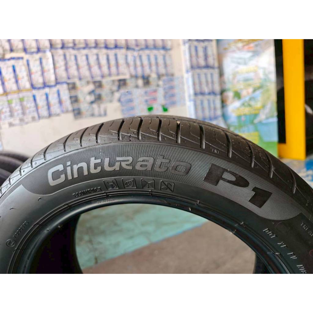 ยางเปอร์เซ็นต์  ยางมือสอง Pirelli ขนาด195 55 R15 ปี21 ราคา 211 บาท