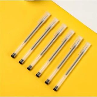 ปากกาเจล MUJI 0.38 และ 0.5 มม. คุณภาพดี