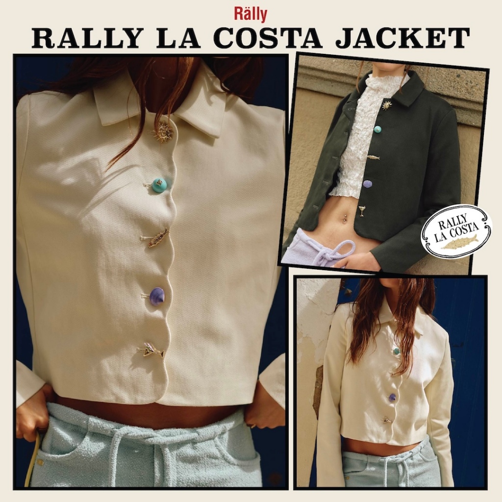 Rally La Costa Jacket - เสื้อแจ็คเก็ตดีเทลกระดุม (มีให้เลือก 2 สี)