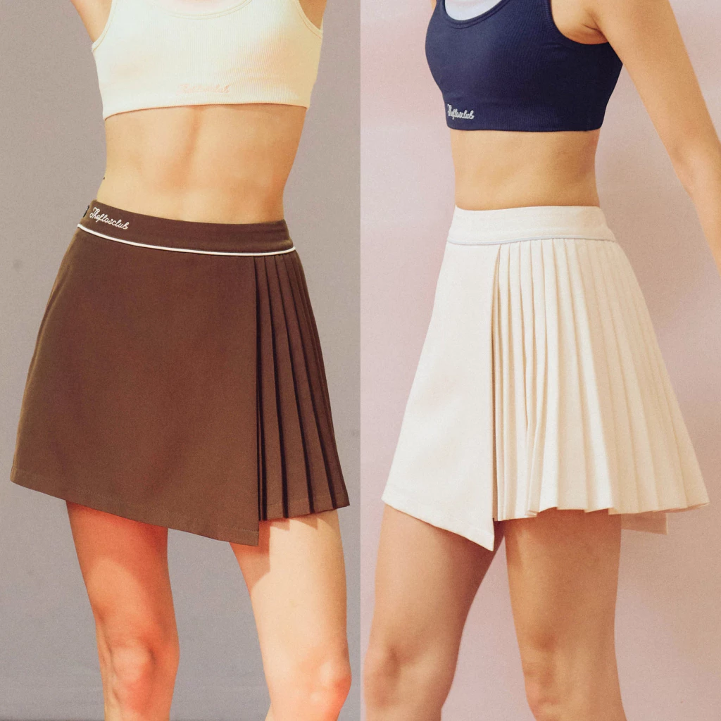 Ace Half-Pleated Skort - The Flos Club