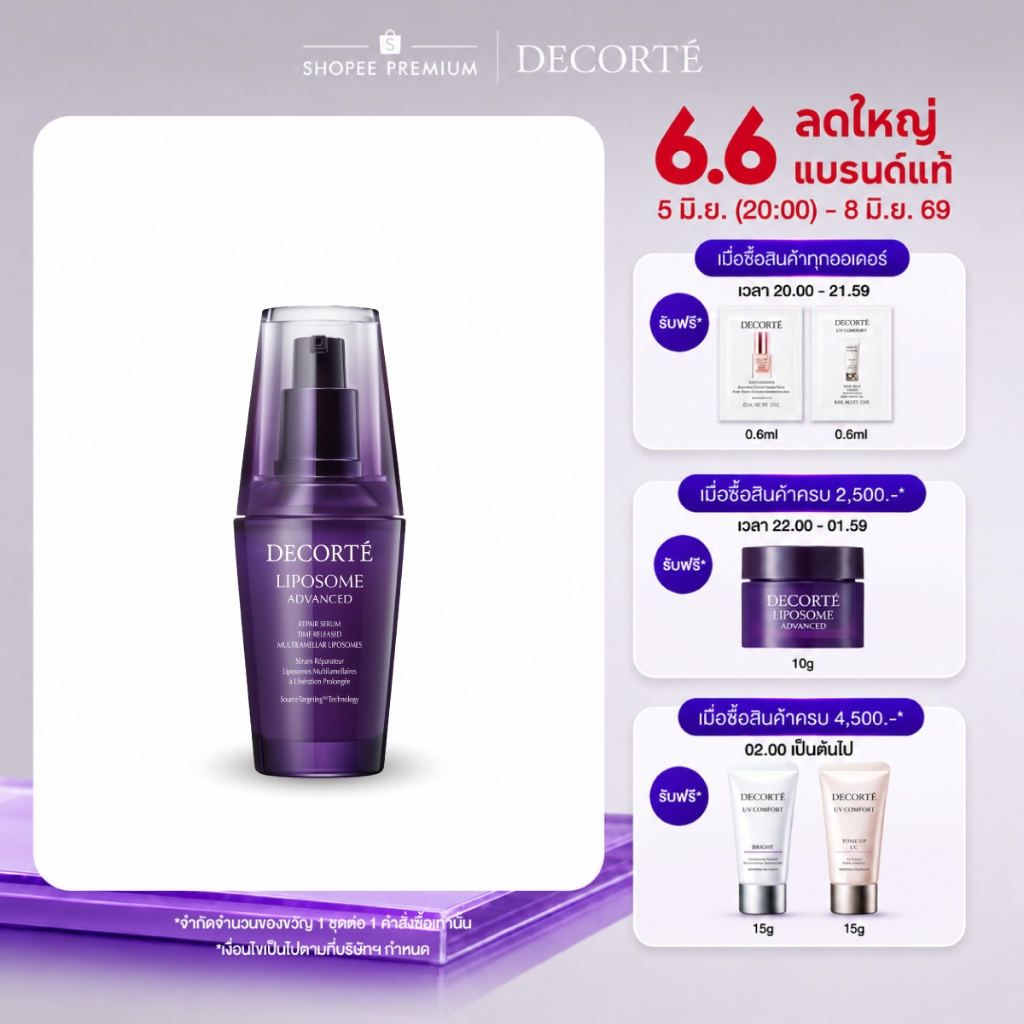 Decorte Liposome Advanced Repair Serum เดคอร์เต้ ลิโปโซม แอดวานซ์ รีแพร์ เซรั่ม