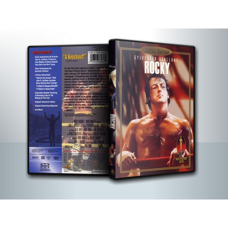 [ DVD Movie มีปก+สกรีนแผ่น ] Rocky 1-6 ร็อคกี้ 1-6 หัวใจไม่ยอมสยบ