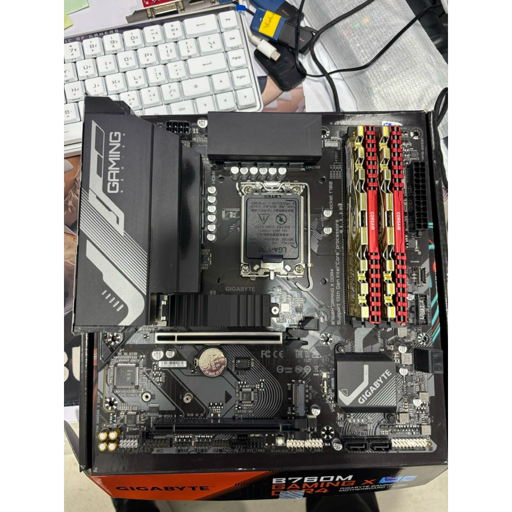 MB Gigabyte B760m Gaming X DDR4 สินค้ามือ2