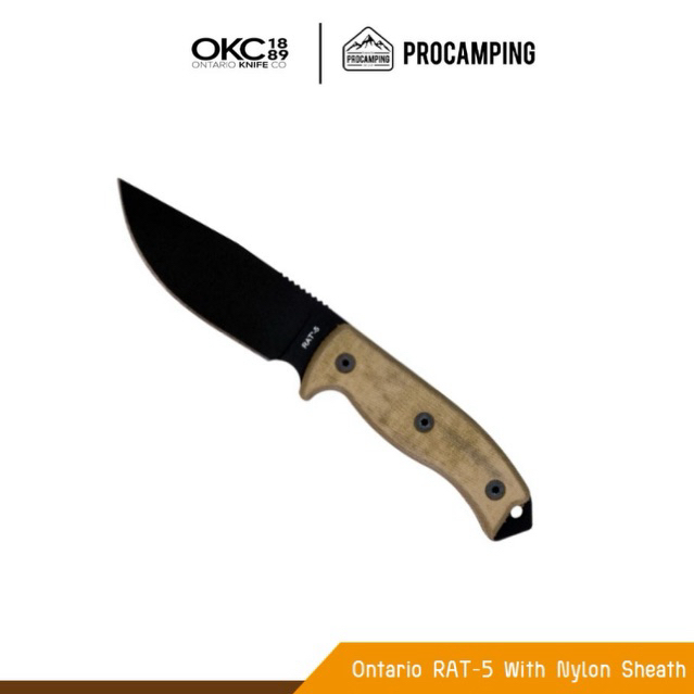 Ontario RAT-5 พร้อมซอง Nylon (TOKC-8667)