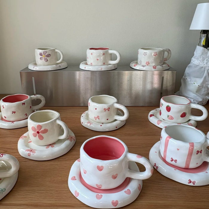 BON BON projects - Ceramic mug set - แก้วมัคเซรามิกงาน handmade