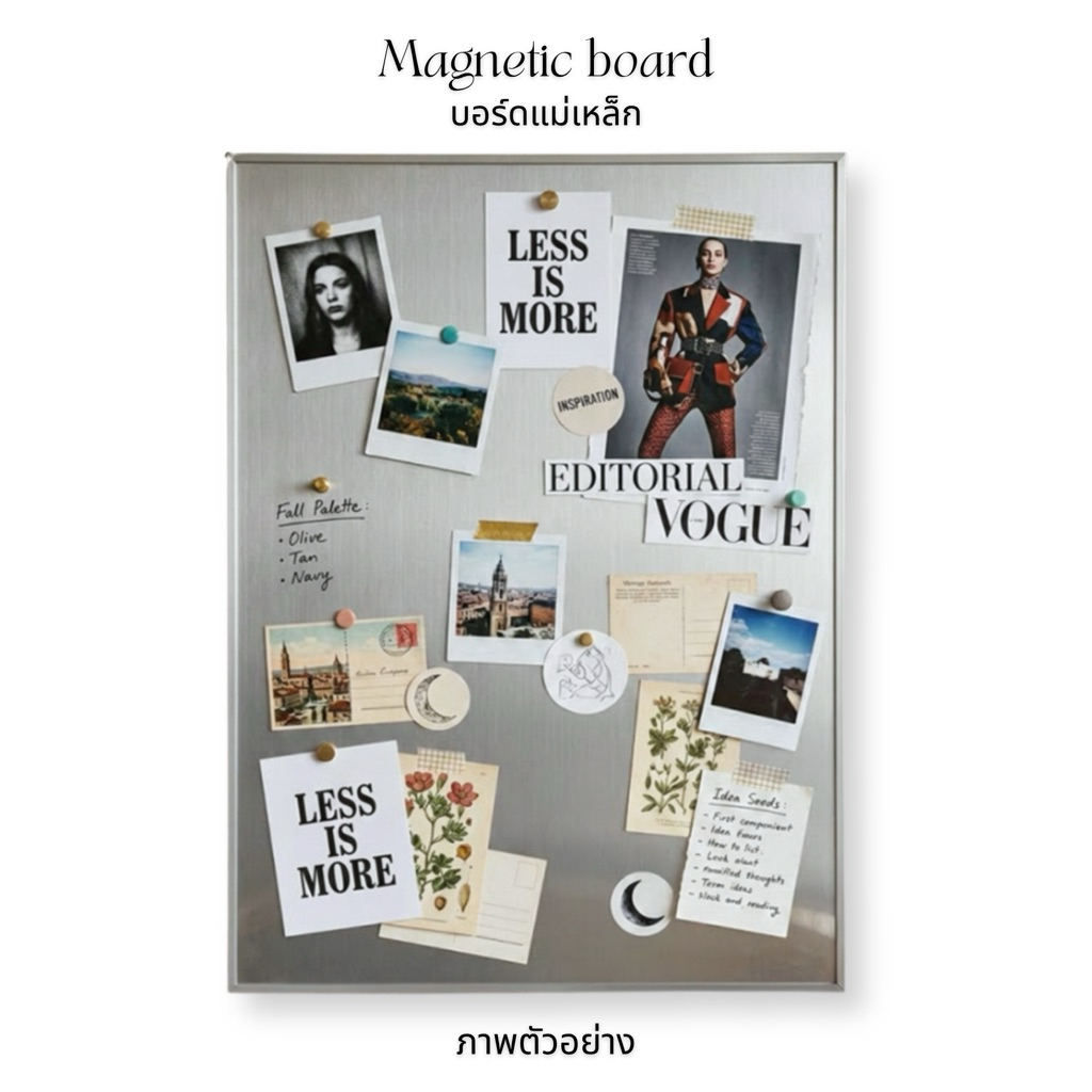 พร้อมส่ง! Magnetic board กระดานแม่เหล็ก