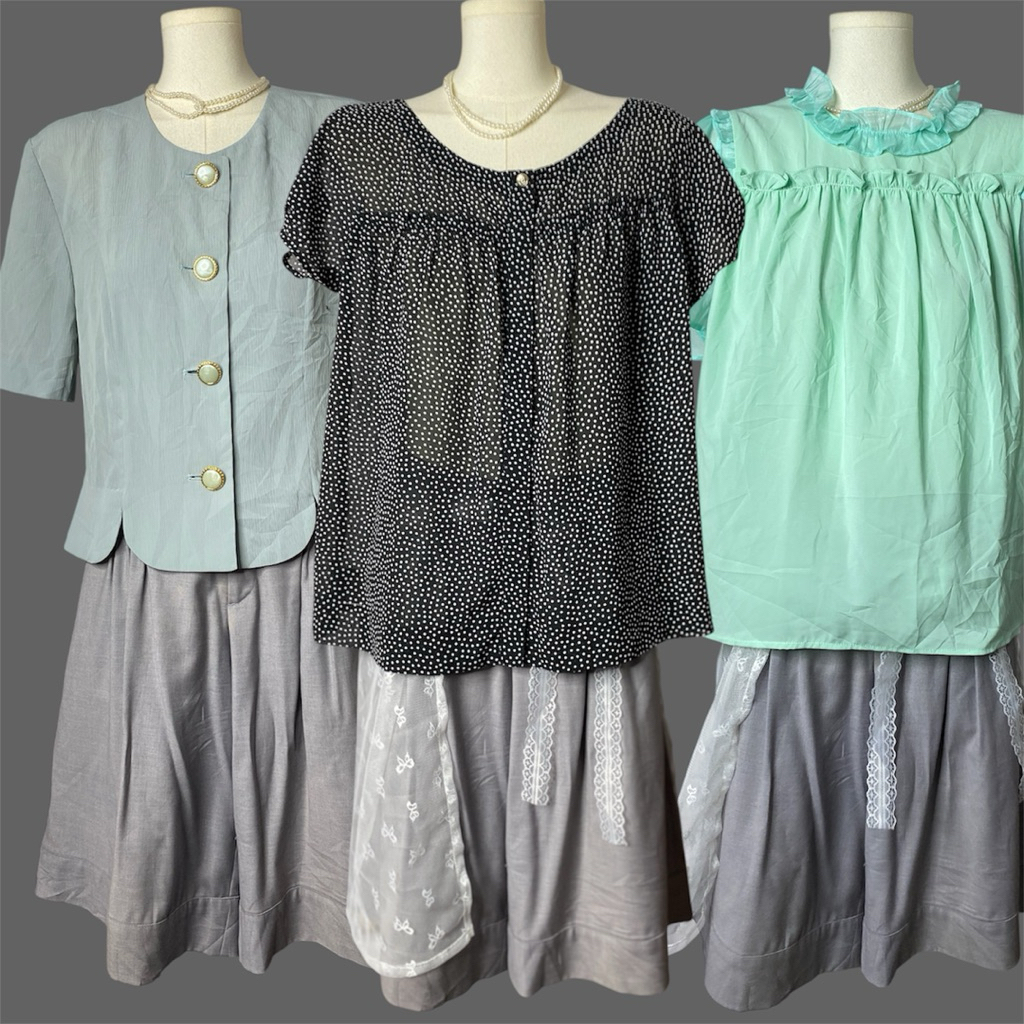 เสื้อแฟชั่นมินิมอล เสื้อผ้าเรียบๆ สไตล์ญี่ปุ่น คละแบบ คละไซส์
