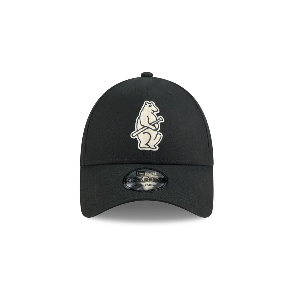 New Era قبعة 9Forty ‏Chicago Cubs Cooperstown — أسود — صورة 2