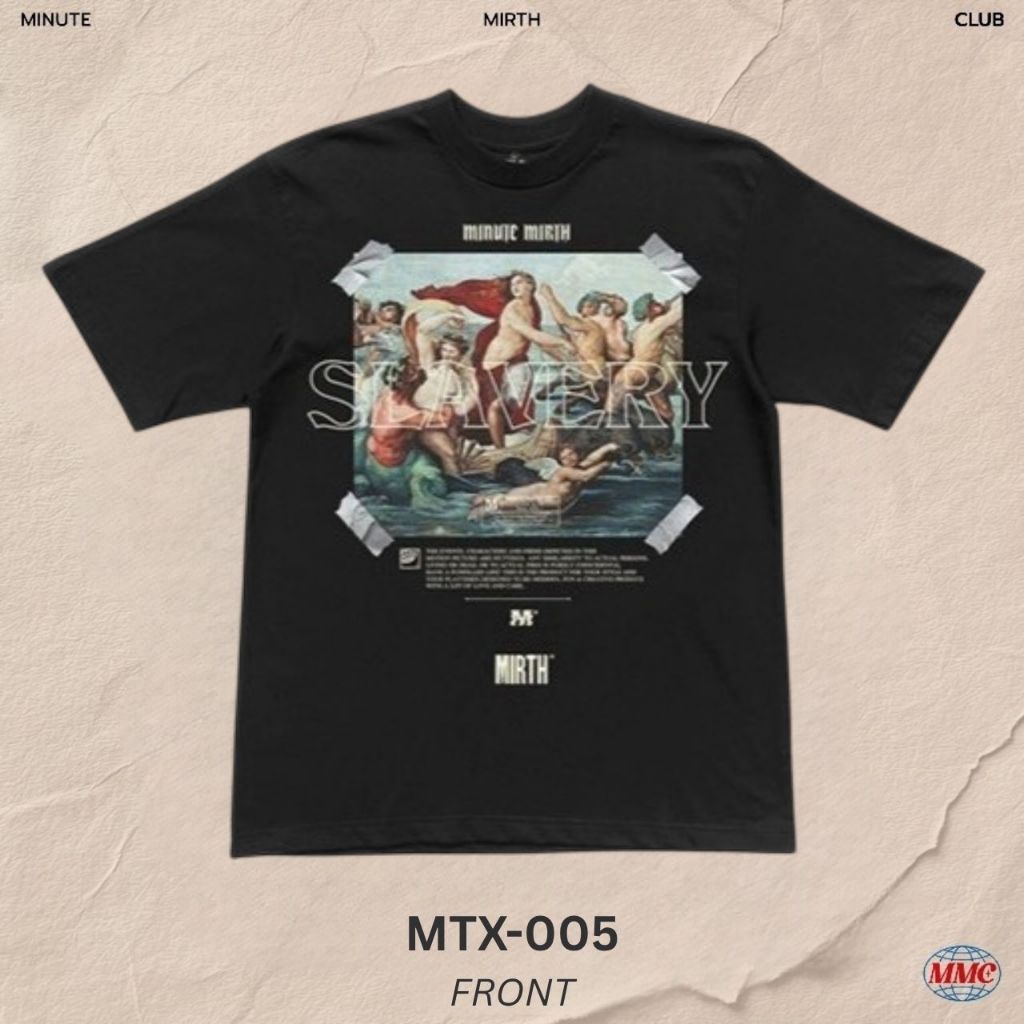 Power7 x Minute Mirth เสื้อยืดสตรีทแฟชั่น คอลเลคชั่นใหม่จากแบรนด์ Minute Mirth (MTX-005) — صورة 2