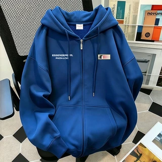 เสื้อฮู้ดซิปสําหรับผู้หญิง ผ้าพิเศษคุณสมบัติกันน้ำ ป้องกันรังสียูวีได้ ทรงโอเวอร์ไซซ์ใส่สบาย COD