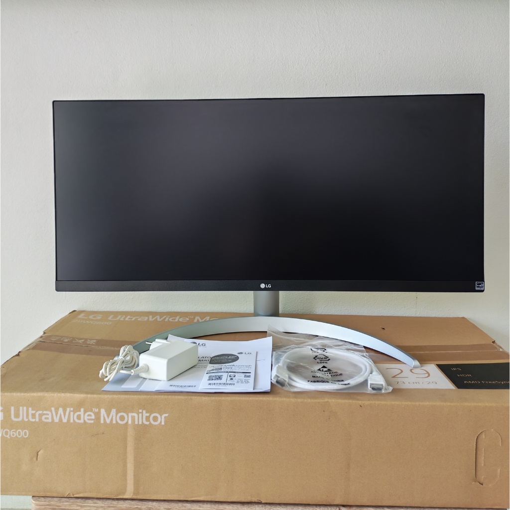 Monitor 29 นิ้ว LG UltraWide 29WQ600-W (IPS, HDMI, DP, USB-C, SPK) 100Hz