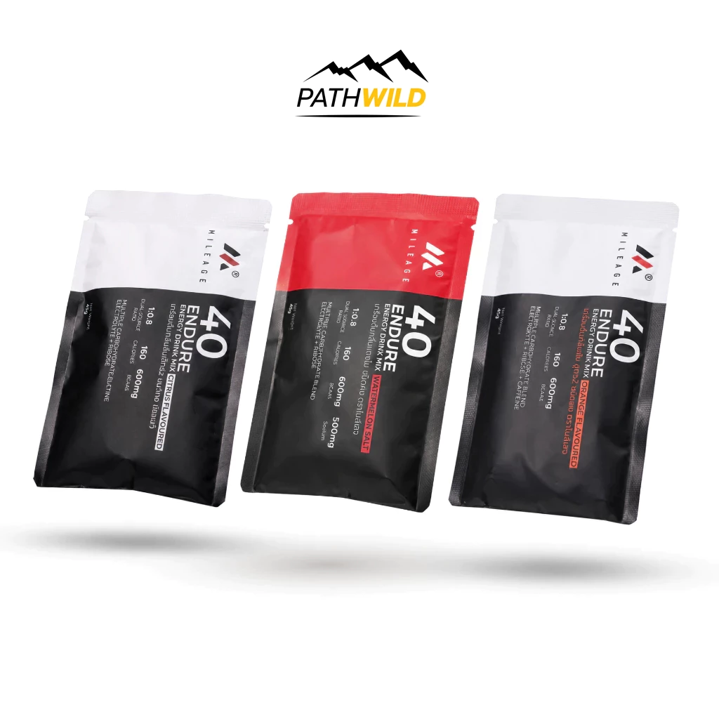 MILEAGE ENERGY DRINK MIX 40Endure ผงชงดื่มให้พลังงาน เหมาะกับการออกกำลังกาย เล่นกีฬา