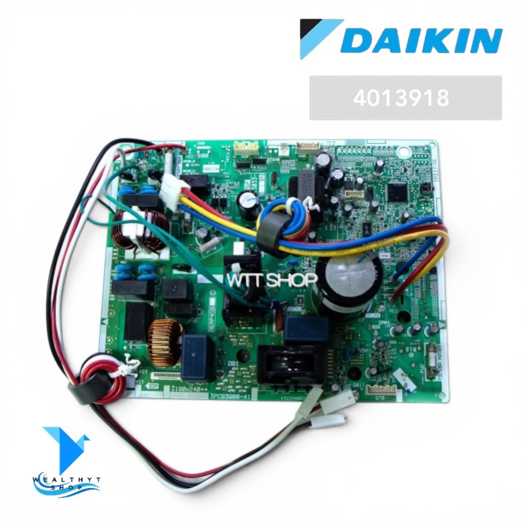 4013918 แผงวงจรแอร์ Daikin แผงบอร์ดแอร์ไดกิ้น แผงบอร์ดคอยล์ร้อน รุ่น RKM24NV2S อะไหล่แอร์ ของแท้ศูนย