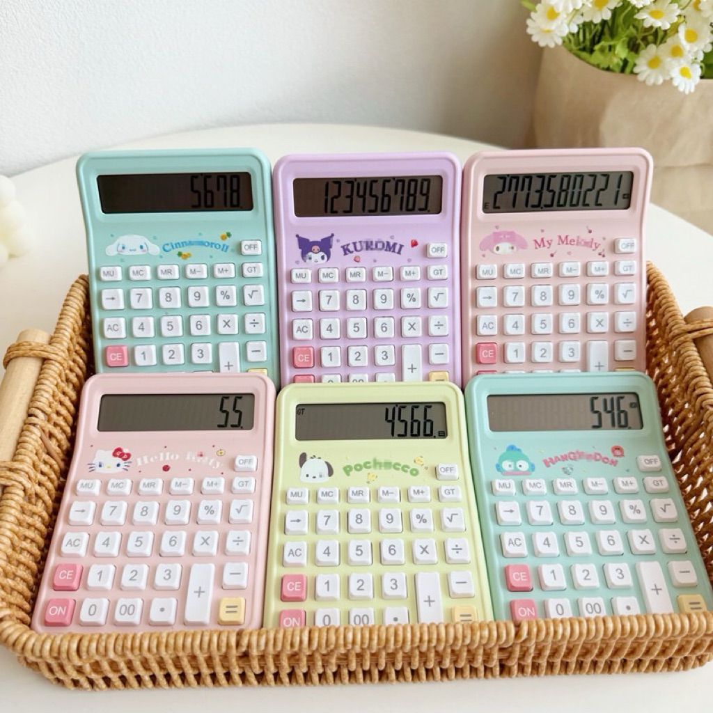Sanrio เครื่องคิดเลข Calculator ลายซาริ Runzon RZ.818