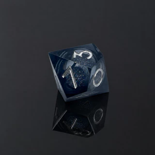 Sharp Edge Dice D4 D6 D8 D10 D12 D20 D100 (1ลูก, 1die) | DnD D&D MTG RPG TRPG บอร์ดเกม Magic เมจิก