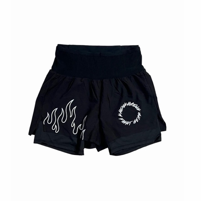 กางเกงวิ่งเข้มแข็ง Fire ไฟลุกปลุกใจ(V.2.1) เข้มแข็งรันนิ่ง Underpants มีซับใน เอวมีช่องใส่ของได้เยอะมากครับ ครบเครื่อง