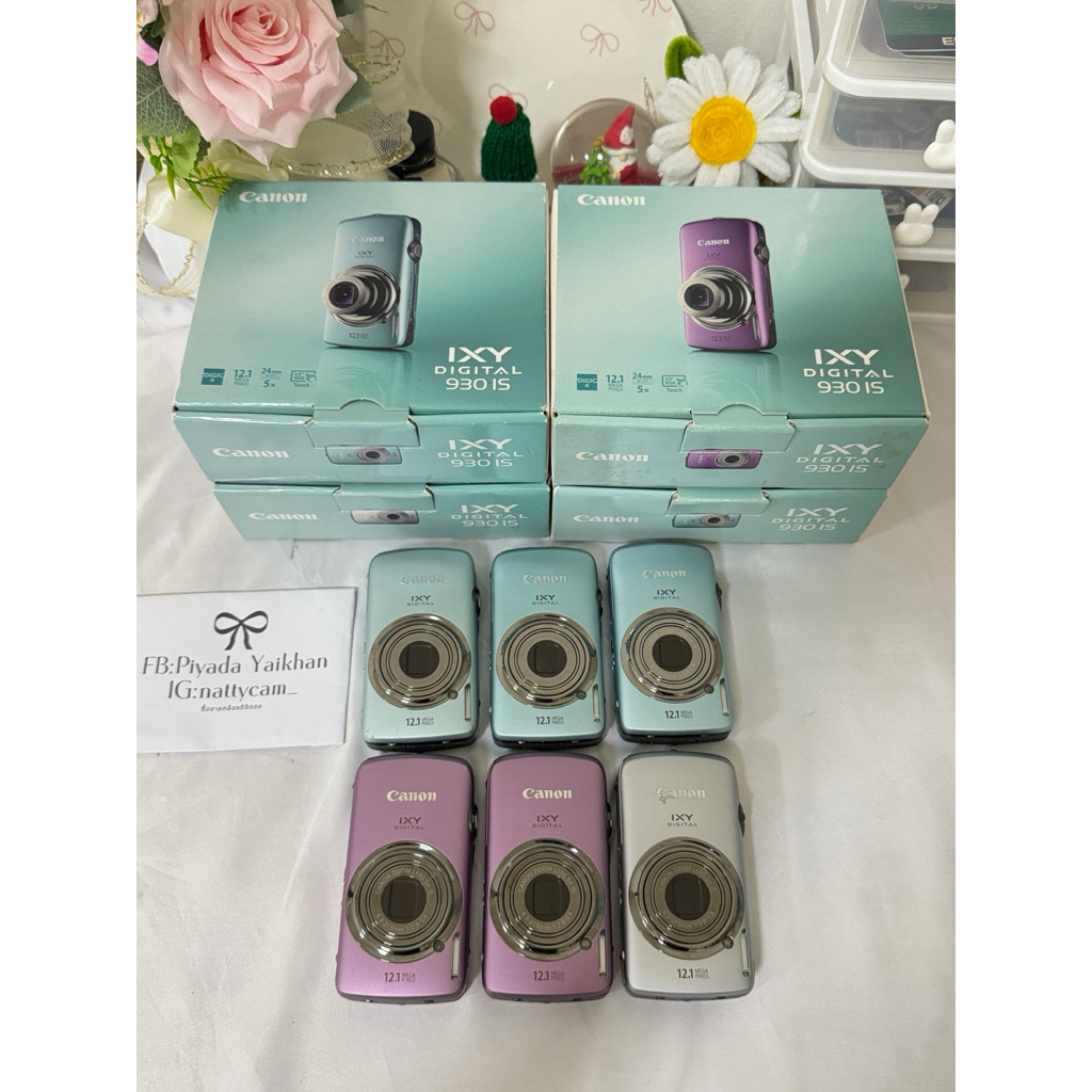 Canon ixy 930is สภาพดี📦💗💙🤍