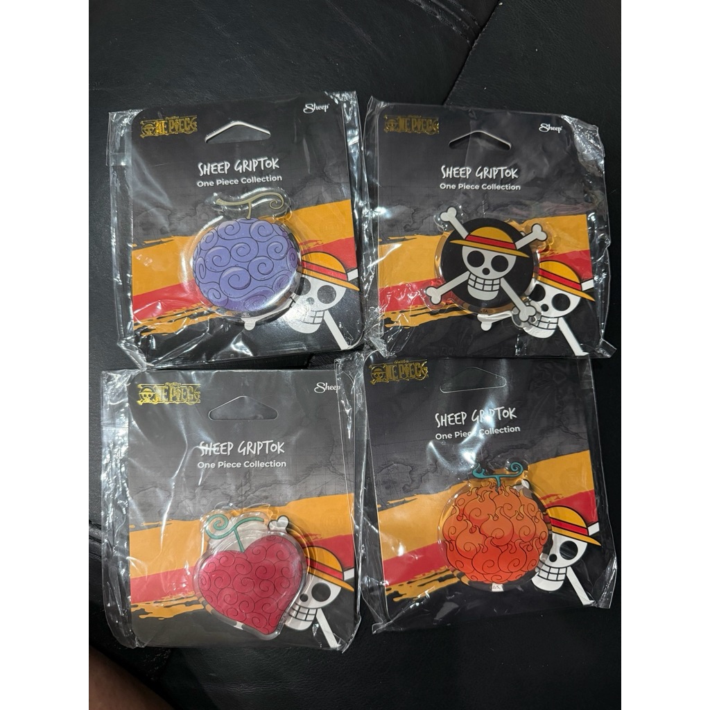 พร้อมส่ง GripTok One Piece Collection กริปต็อกวันพีช ลายน่ารัก สายอนิเมะห้ามพลาด ไม่มีเข้าเพิ่มแล้วนะคะ