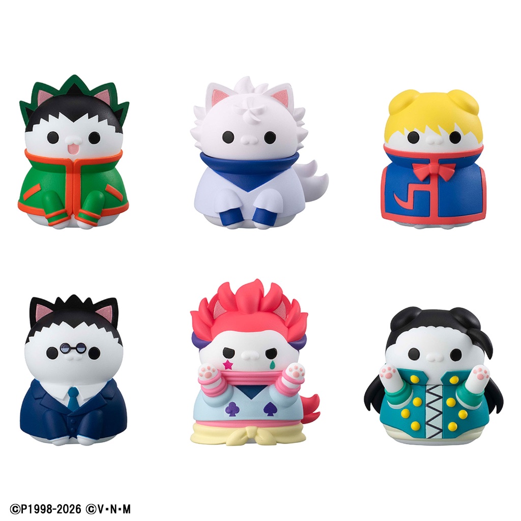 Pre-Order อ่านรายละเอียดทุกตัวอักษรก่อนสั่ง / Hunter x Hunter NYANTER - Mega Cat Project - ฟิกเกอร์ แมว ฮันเตอร์