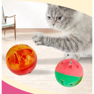 AL-2973 ของเล่นแมว ลูกบอล มีกระดิ่ง ออกแบบดาว ดาวตก เเมวชอบ กระตุ้นสัญชาตญาณ สนุก พร้อมส่ง⭐