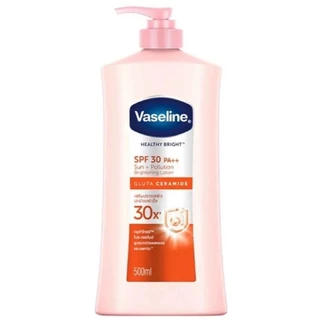 โลชั่นบำรุงผิวกาย Vaseline Healthy Bright 500 มล. ผิวกระจ่างใส ชุ่มชื้นยาวนาน