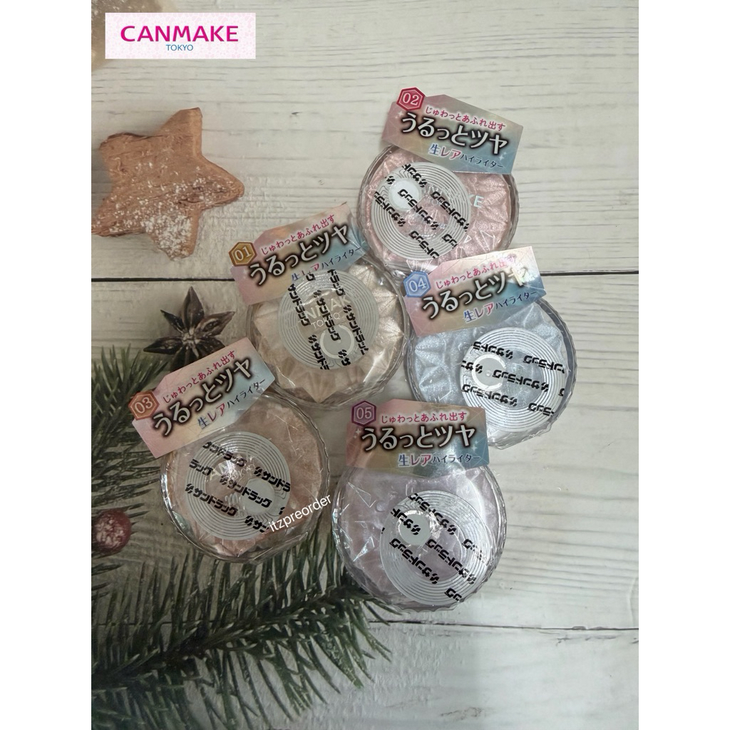 ✨ ส่งด่วน / แท้จากญี่ปุ่น ✨ CANMAKE Munyutto Highlighter ไฮไลท์เนื้อเจลลี่ ผิวฉ่ำวาว เล่นแสง