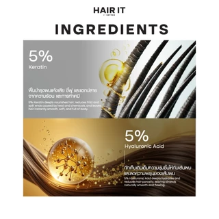 HAIR IT พรีเมี่ยมดีพรีแพร์แฮร์สปาแอนด์ทรีตเมนต์บิวตี้ไลฟ์ 15g แฮร์อิท