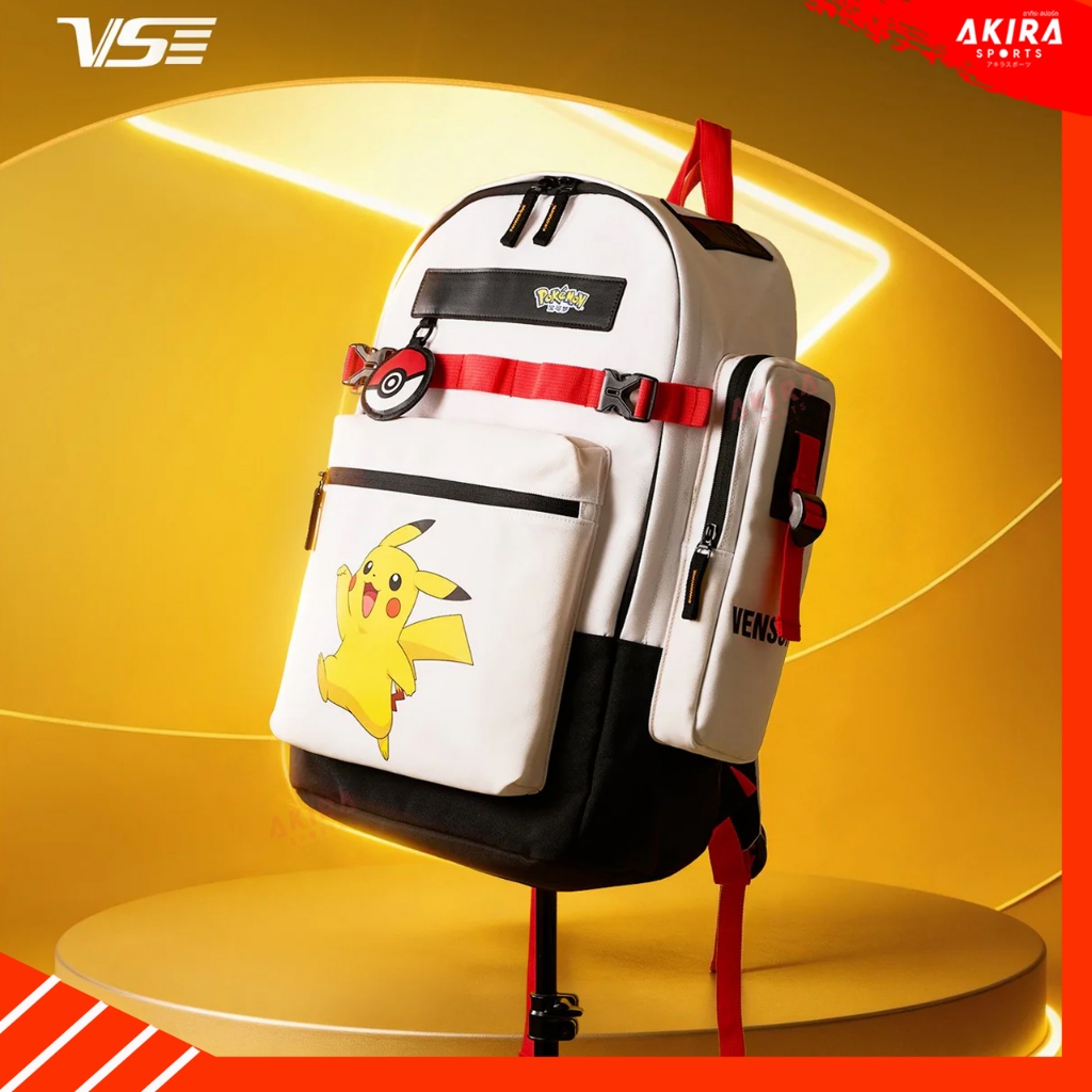 VS x Pokemon กระเป๋าแบดมินตัน  Backpack - Pikachu Edition VB2611 by Akira Badminton