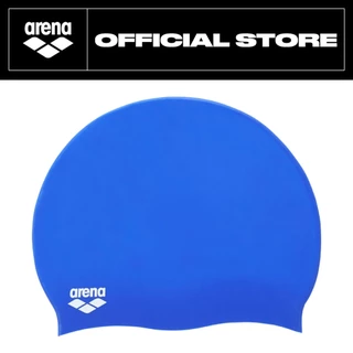ARENA หมวกว่ายน้ำ กันน้ำผู้ใหญ่ซิลิโคน สีเดียว หมวกว่ายน้ำหญิง หมวกว่ายน้ำชาย AASCS13