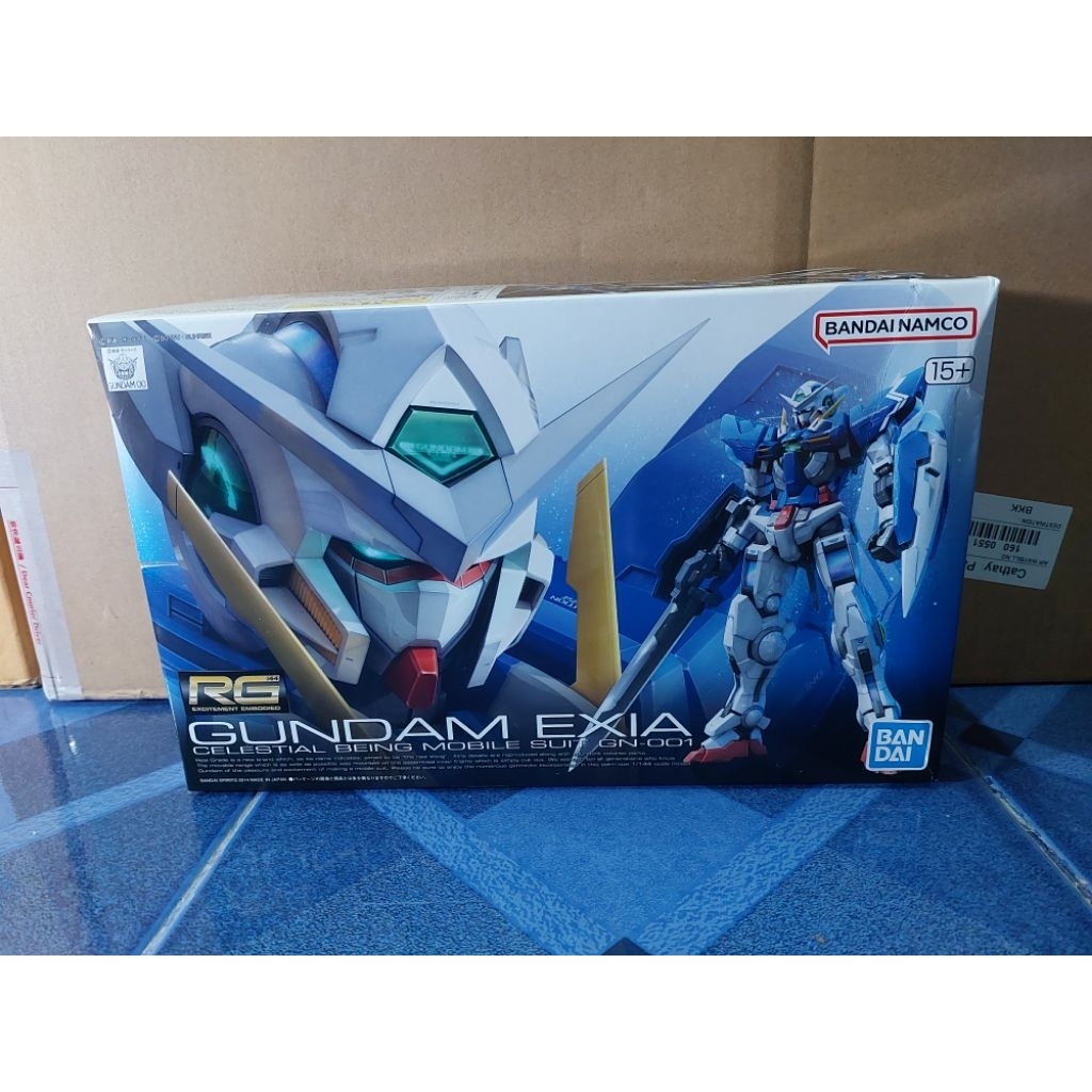 RG 1/144 Gundam Exia กล่องยับ