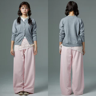 Bemingpants091(S-5XL)-Boby Pants - กางเกงวอร์มขายาวทรงปล่อย ดีไซน์ casual everyday