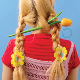 HAIR CLAW กิ๊บหนีบผมรูปดอกไม้ give.me.museums