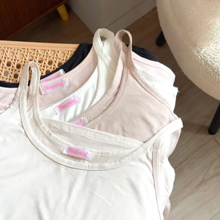มาใหม่ 🍒Ninameeเสื้อกล้ามผ้านุ่ม อก 37-42 นิ้ว เสื้อกล้ามสาวอวบ เสื้อซับในผ้านุ่ม ใส่สบาย ไม่รัดตัว เสื้อกล้ามซับใน#NN81