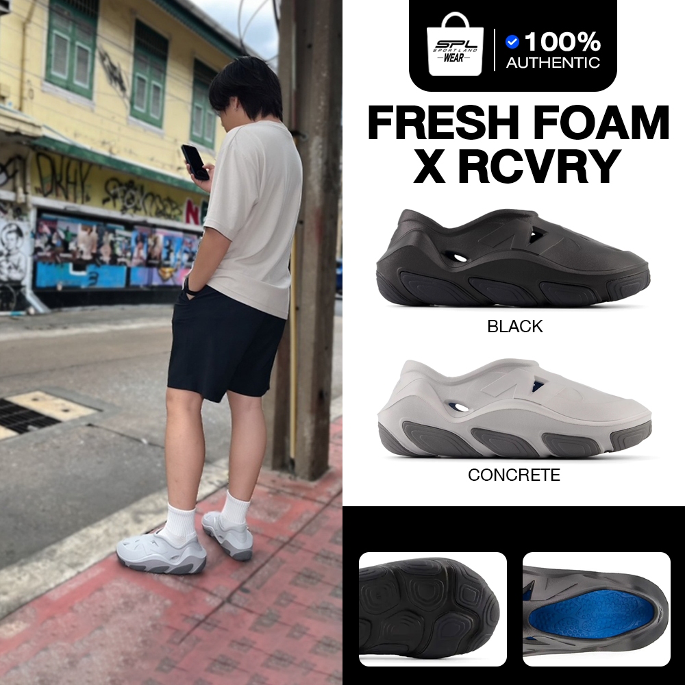 New Balance Collection นิวบาลานซ์ รองเท้า Fresh Foam X RCVRY RCVRYEBK / RCVRYEGY (3000)