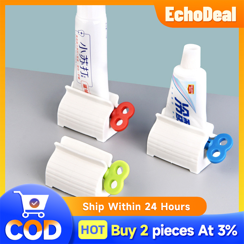 ที่บีบยาสีฟันวัสดุพลาสติกอย่างดี ใช้งานง่าย Automatic glue squeezing toothpaste squeezer
