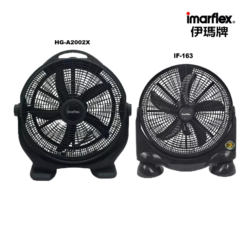 IMARFLEX_1 พัดลม อุตสาหกรรม  16 นิ้ว / 20 นิ้ว IF-163 / HG-A2002X