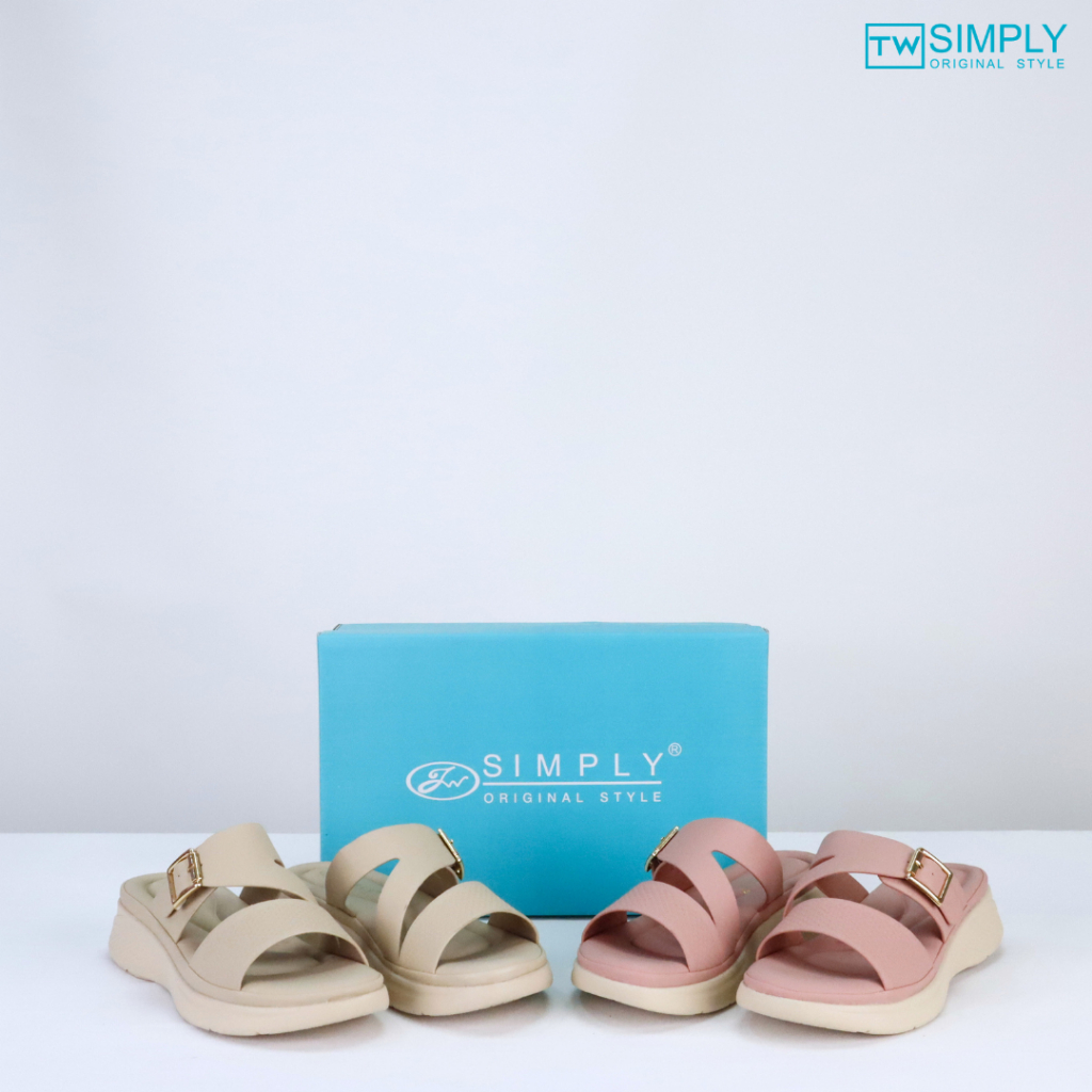 รองเท้าแฟชั่นแบบสวมผู้หญิง TW Simply รหัส 220G26001