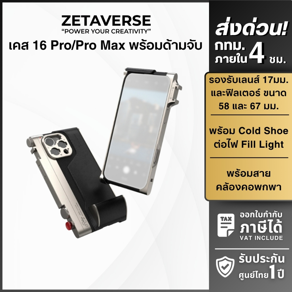 [ส่งด่วน] Fotorgear Retro PhoneCase เคสมือถือ วินเทจ รีโมทปุ่มชัตเตอร์ สำหรับ 15 16 Pro Max